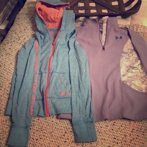 Girls under armor sweatshirts bundle